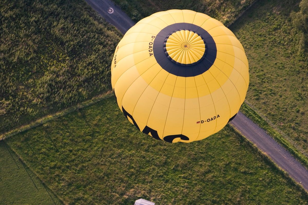 Nürburgring, Ballon, Heißluftballon, Ballonfahrt