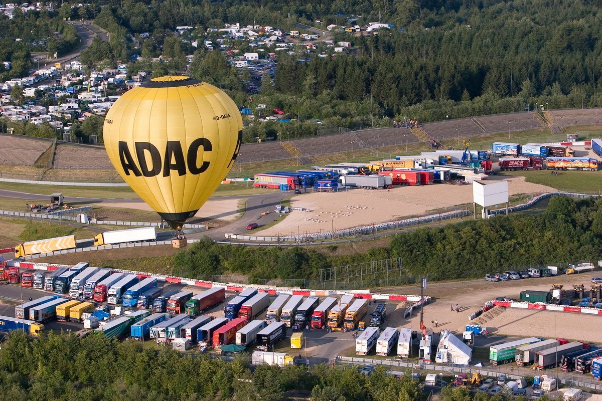 Nürburgring, Ballon, Heißluftballon, Ballonfahrt