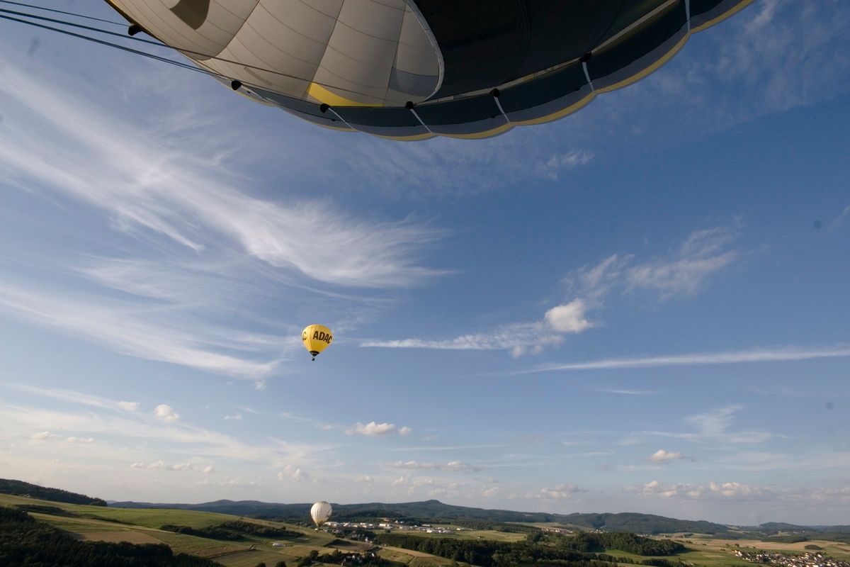 Nürburgring, Ballon, Heißluftballon, Ballonfahrt