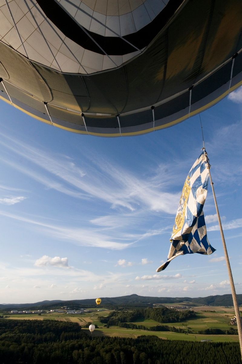 Nürburgring, Ballon, Heißluftballon, Ballonfahrt