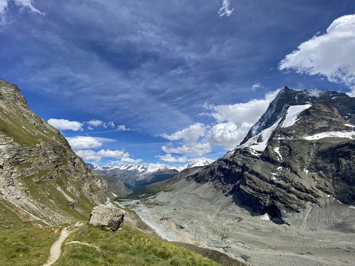 Bergsteigen, Hochtour, Westalpen, Dent Blanche, Hartmut Ulrich