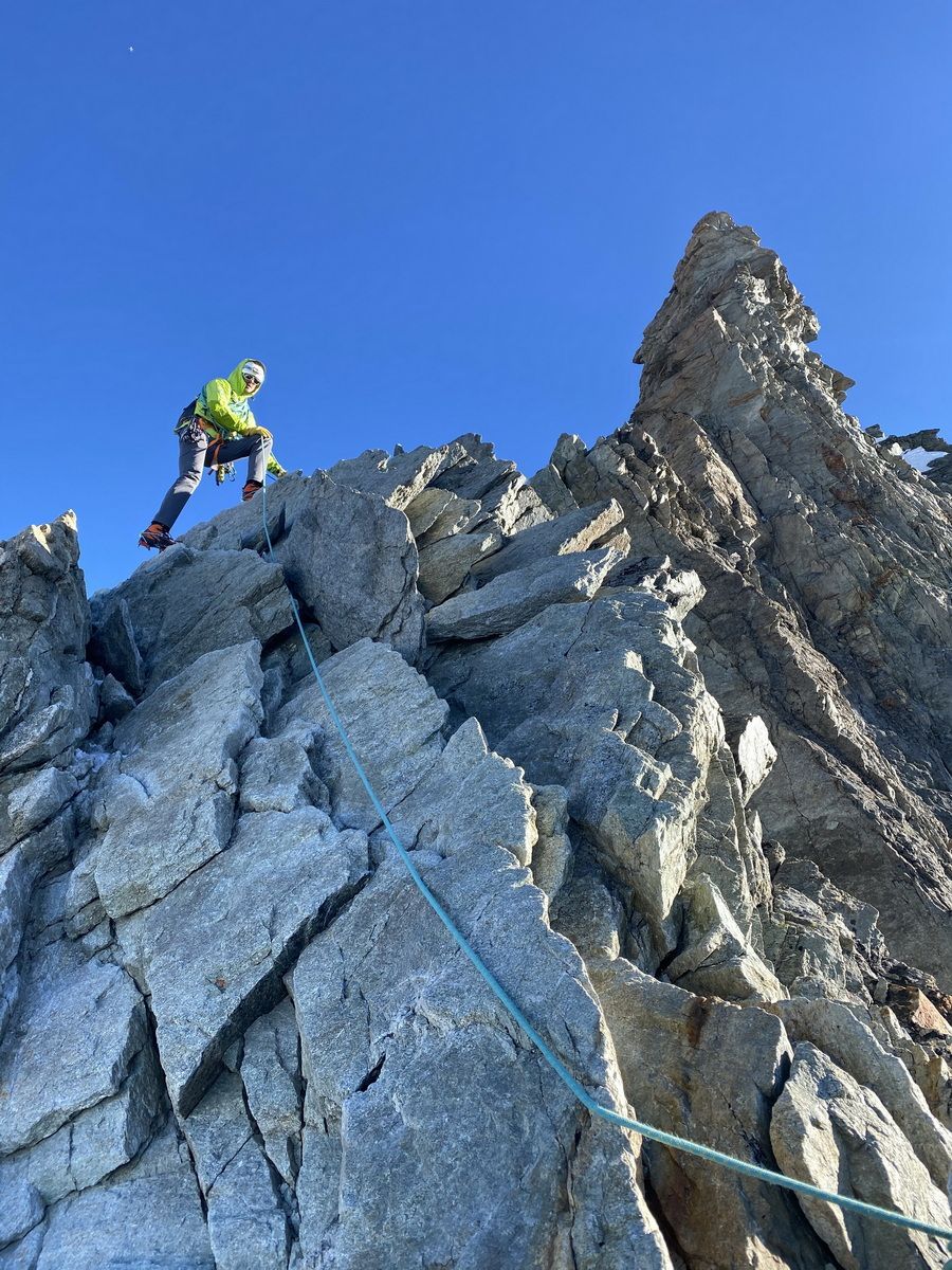 Bergsteigen, Hochtour, Westalpen, Dent Blanche, Hartmut Ulrich