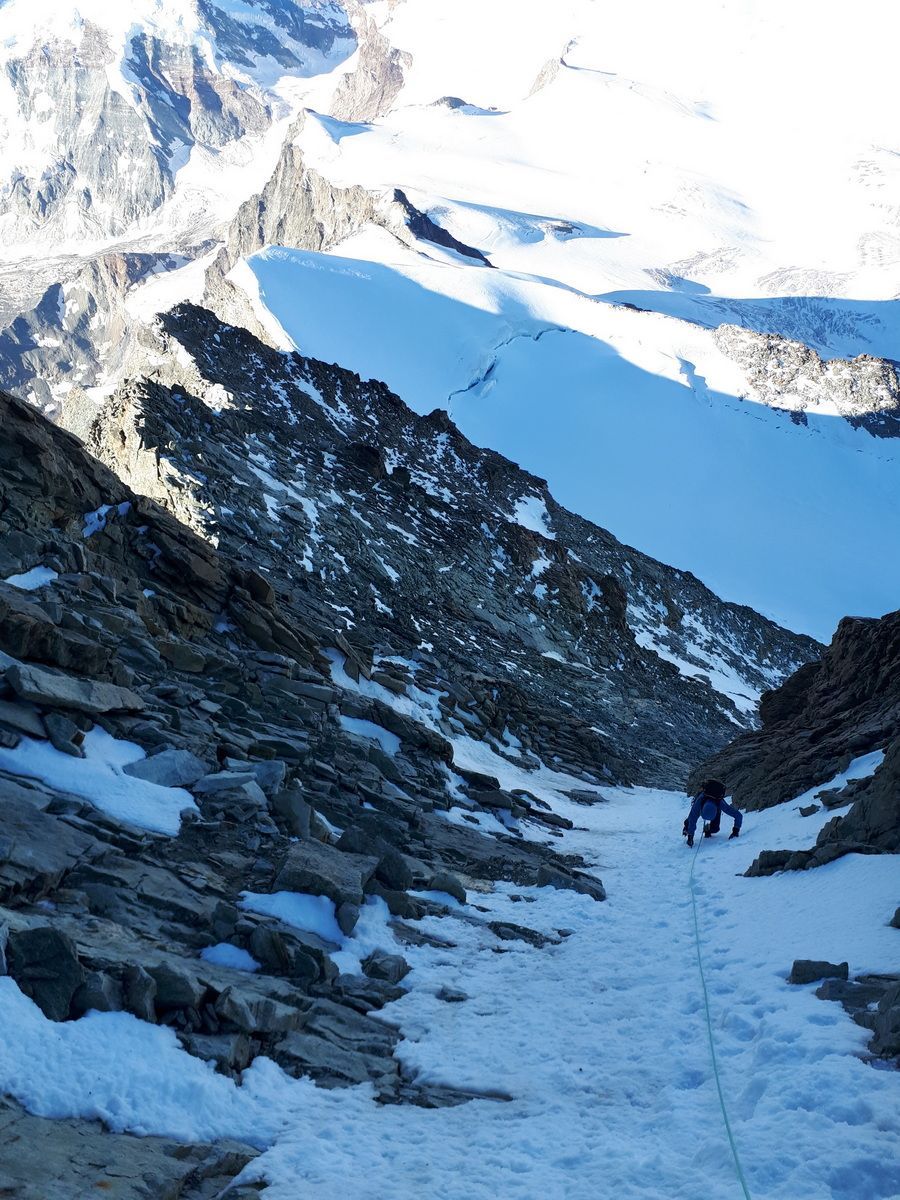 Bergsteigen, Hochtour, Westalpen, Dent Blanche, Hartmut Ulrich
