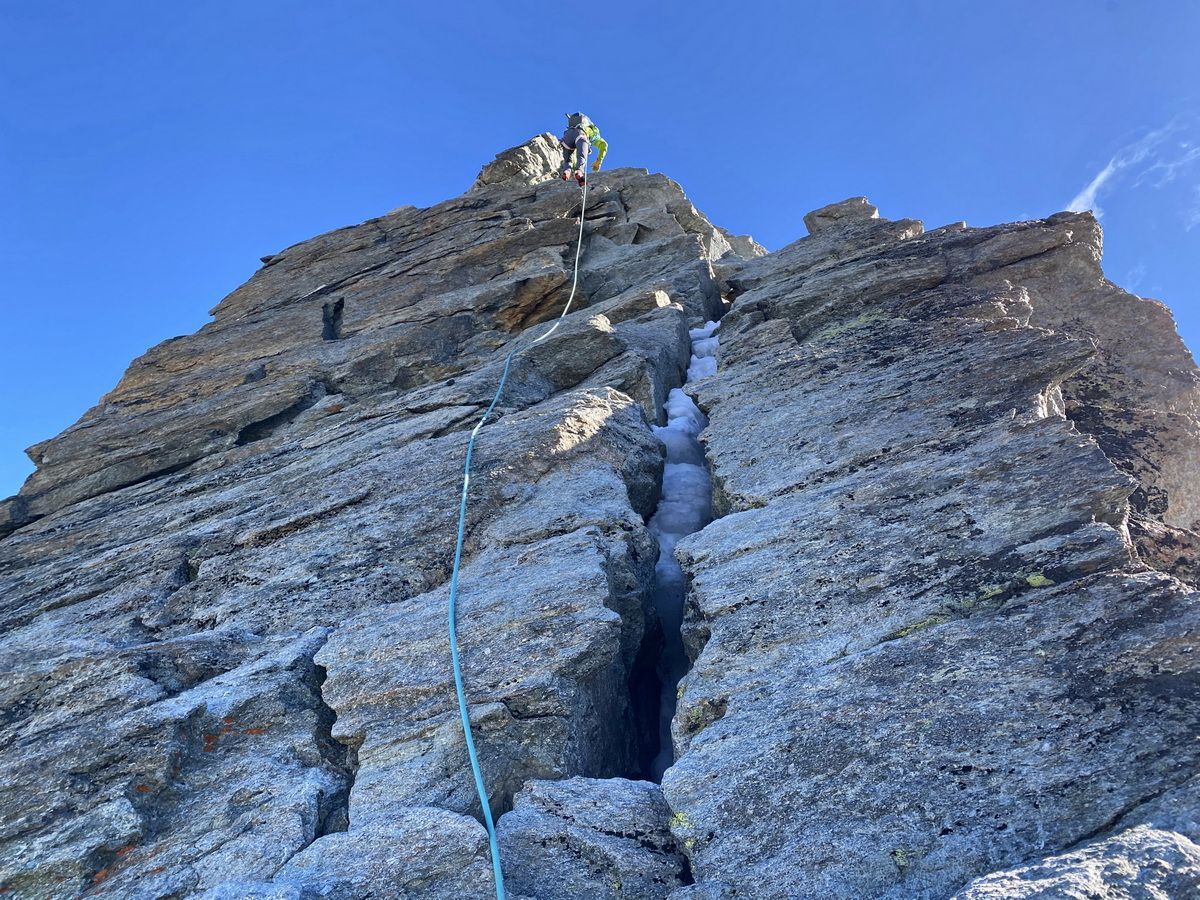 Bergsteigen, Hochtour, Westalpen, Dent Blanche, Hartmut Ulrich