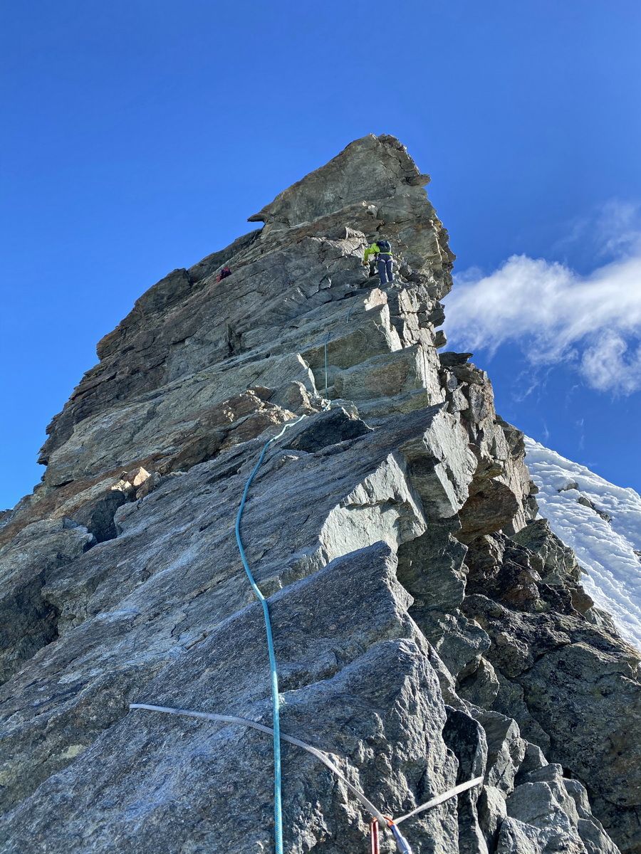Bergsteigen, Hochtour, Westalpen, Dent Blanche, Hartmut Ulrich