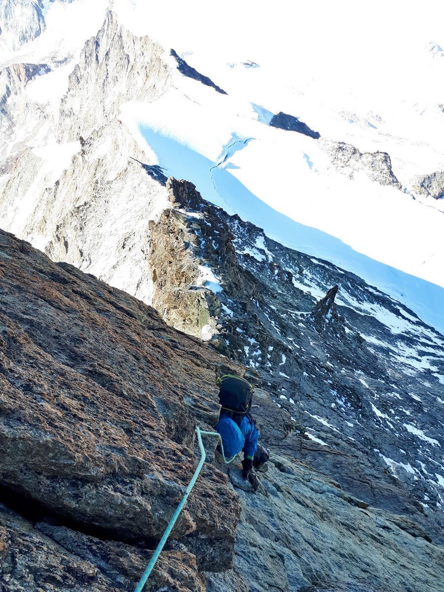 Bergsteigen, Hochtour, Westalpen, Dent Blanche, Hartmut Ulrich