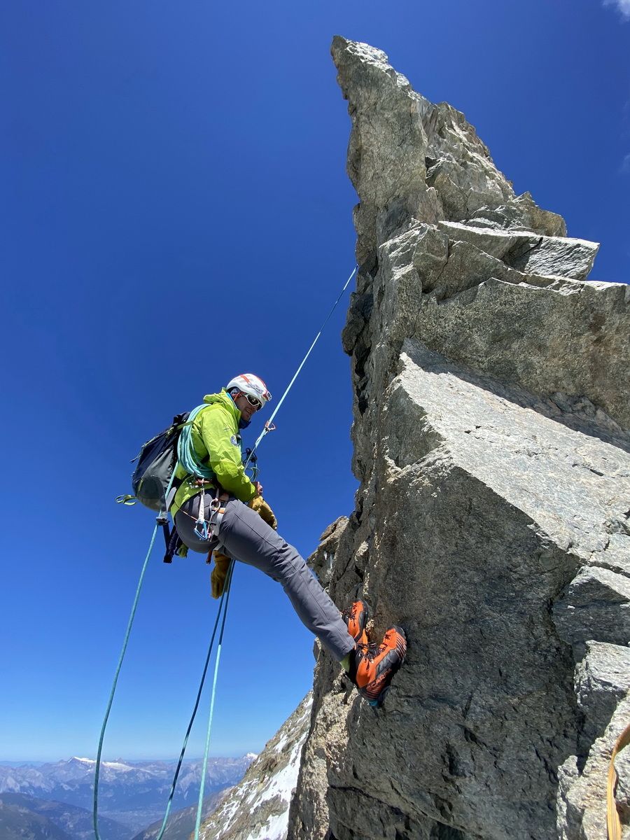 Bergsteigen, Hochtour, Westalpen, Dent Blanche, Hartmut Ulrich