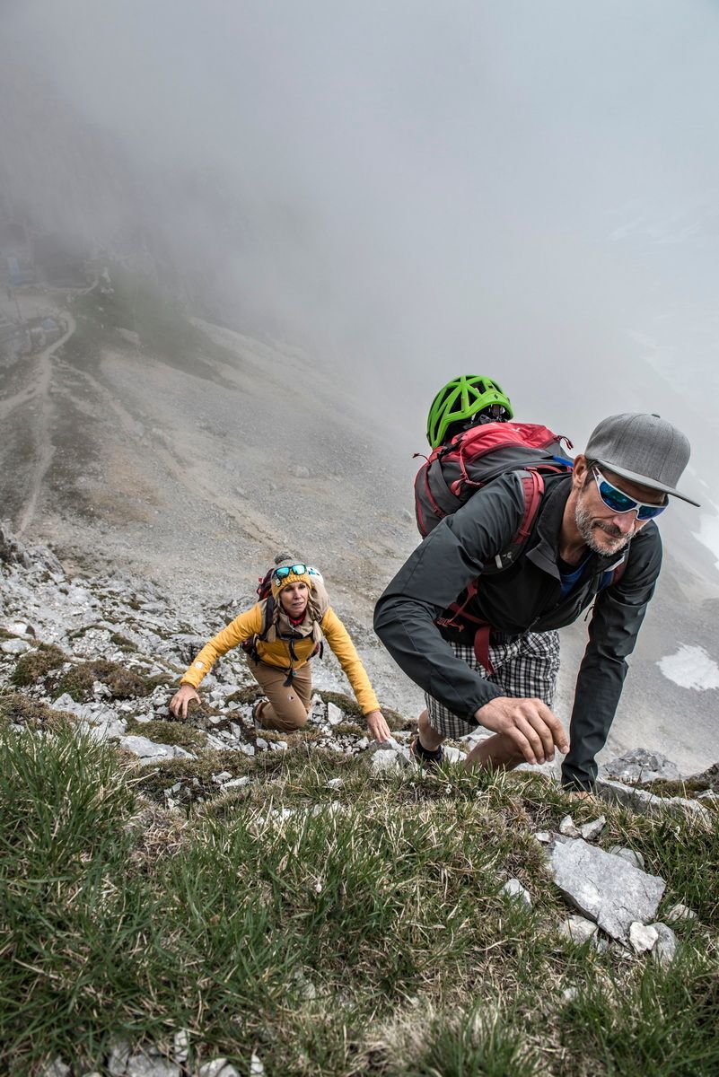 E-Bike, Bergtour, Schachenhaus, Dreitorspitzen, Ostalpen, Hartmut Ulrich