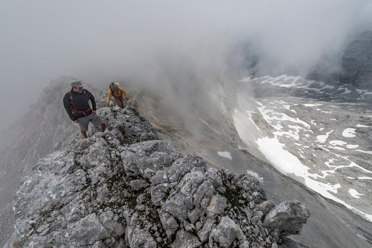E-Bike, Bergtour, Schachenhaus, Dreitorspitzen, Ostalpen, Hartmut Ulrich