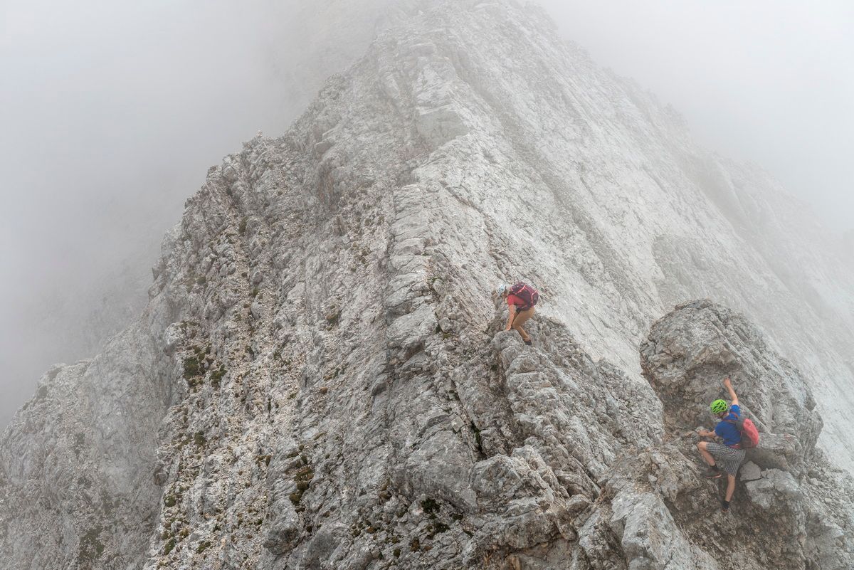 E-Bike, Bergtour, Schachenhaus, Dreitorspitzen, Ostalpen, Hartmut Ulrich