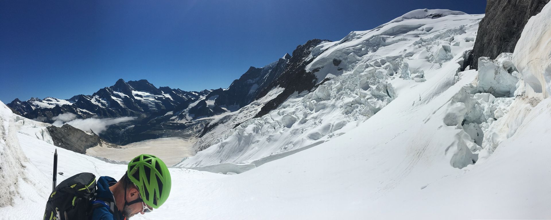 Eiger, Mittellegi, Südgrat, Eigerjöcher, Überschreitung, Hochtour