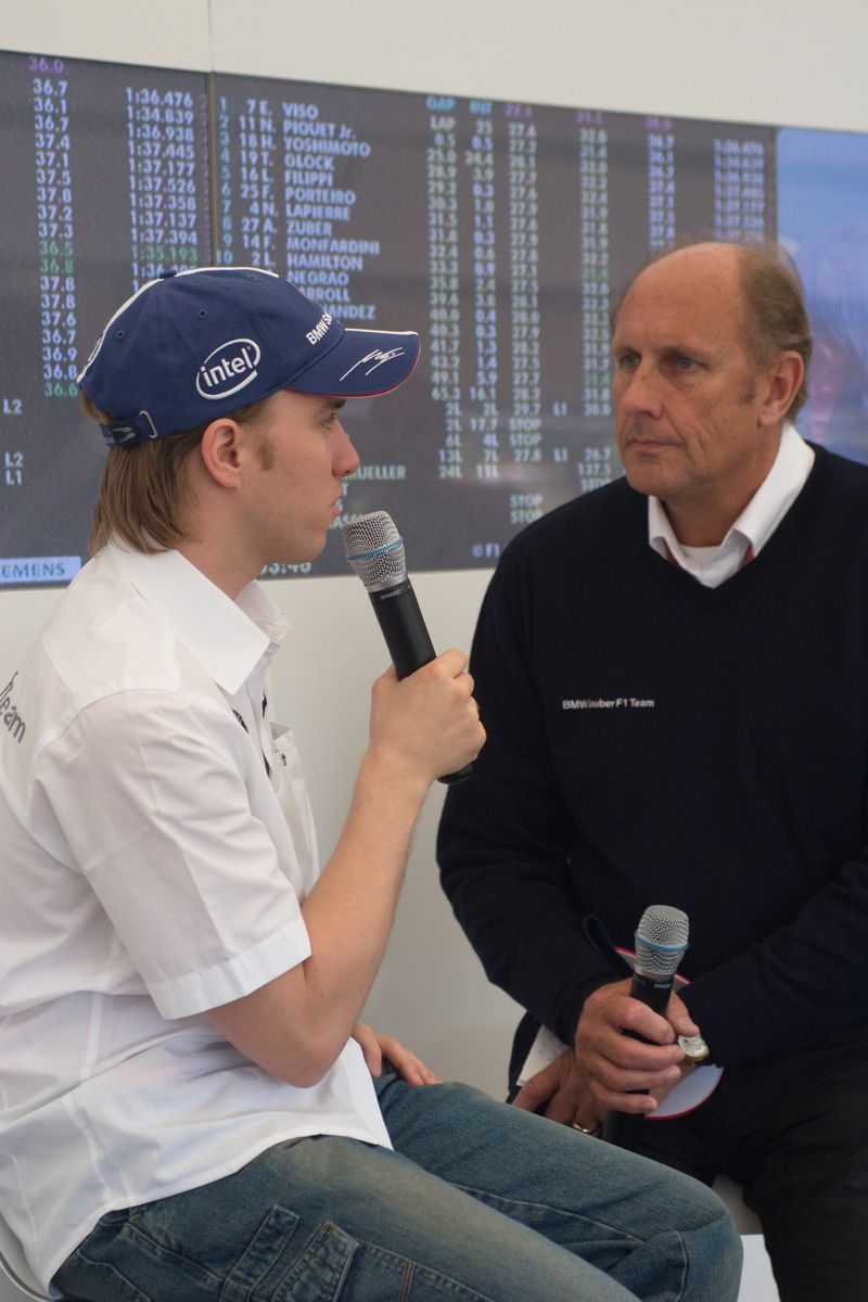 F1, Formel 1, Grand Prix, Imola, Nick Heidfeld, Hans Joachim Stuck