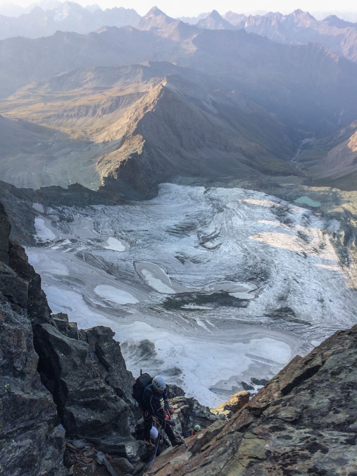 Bergsteigen, Hochtour, Großglockner, Stüdlgrat, Ostalpen, Überschreitung, Hartmut Ulrich