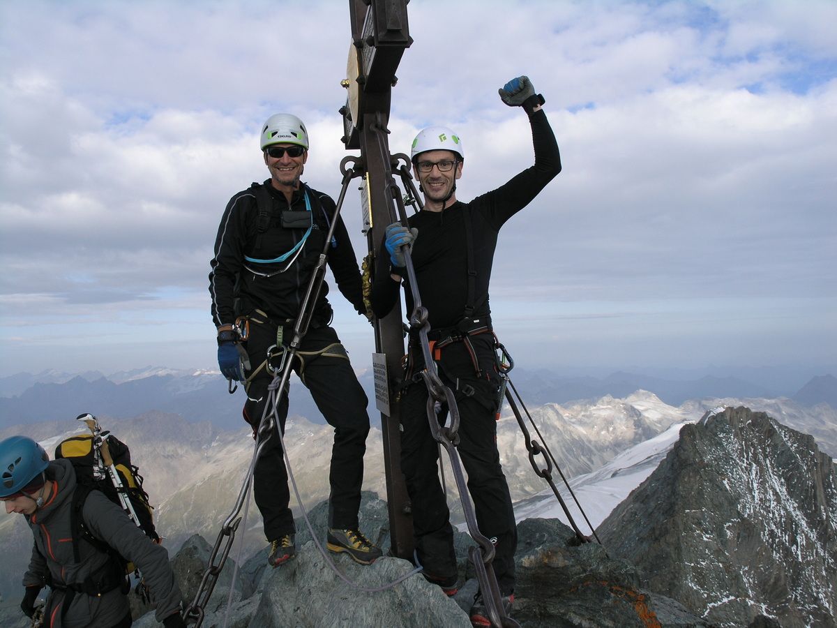 Bergsteigen, Hochtour, Großglockner, Stüdlgrat, Ostalpen, Überschreitung, Hartmut Ulrich