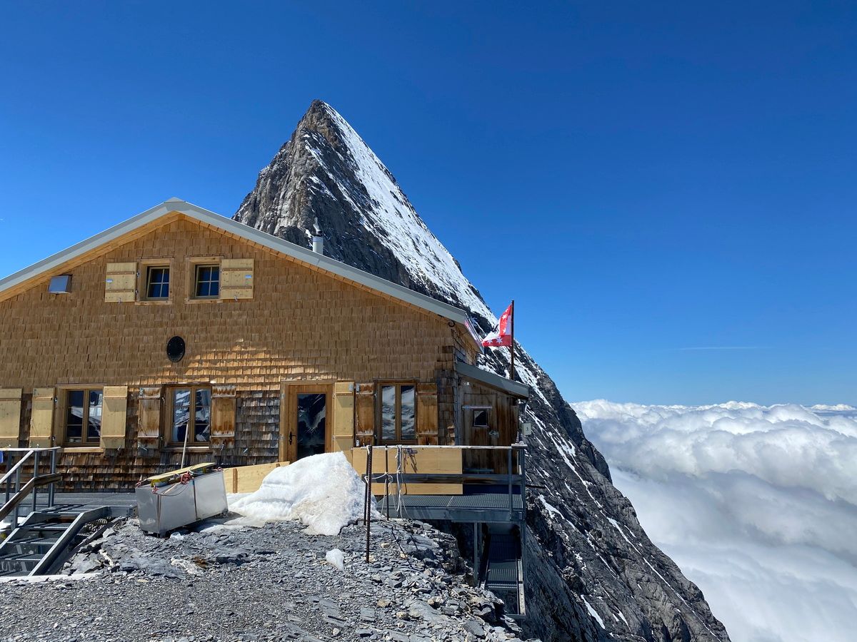 Eiger, Mittellegihütte, Südgrat, Eigerjöcher, Überschreitung, Hochtour