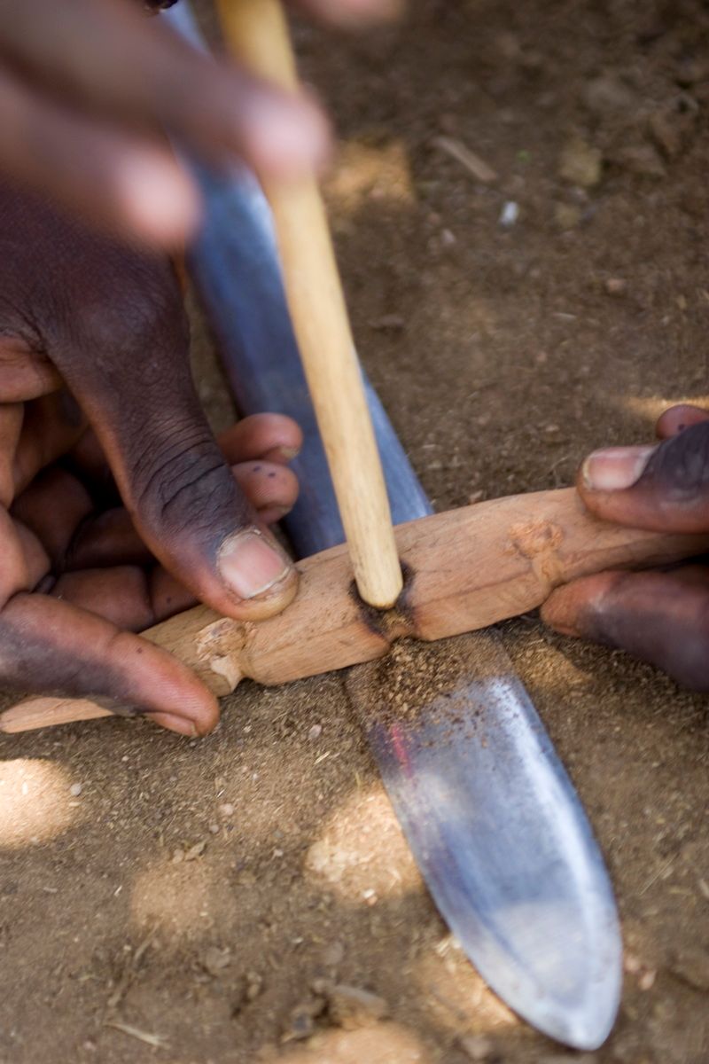 Ostafrika, Tansania, Kenia, Safari,  Masai Mara, Massai, Feuer