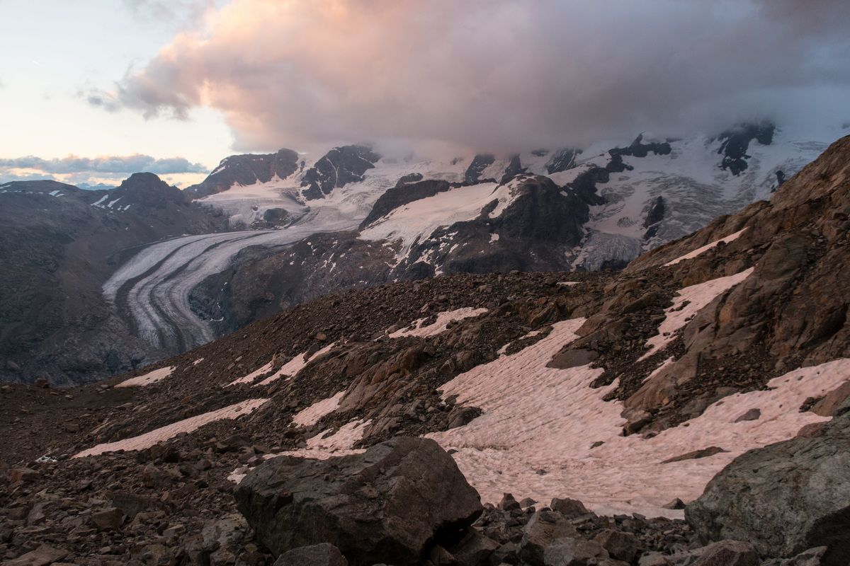 Bergsteigen, Ostalpen, Hochtour, Bernina, Hartmut Ulrich