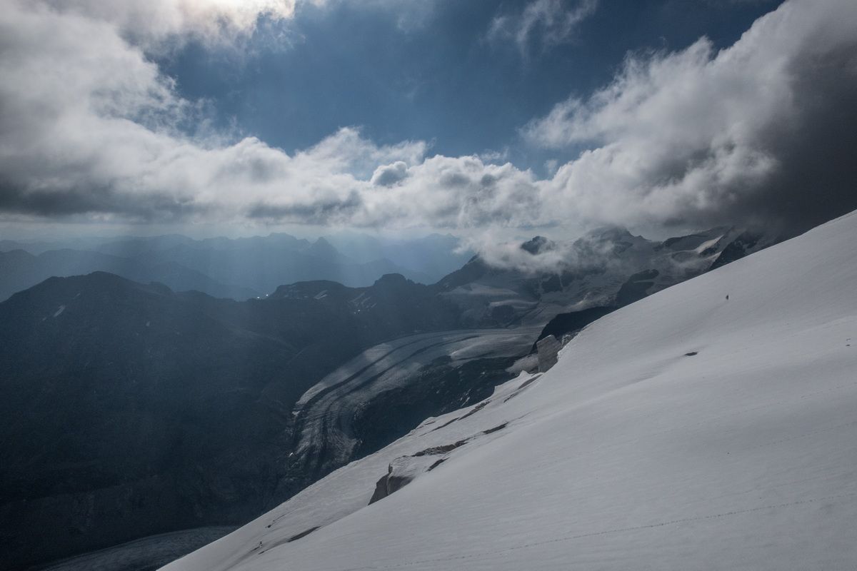 Bergsteigen, Ostalpen, Hochtour, Bernina, Hartmut Ulrich