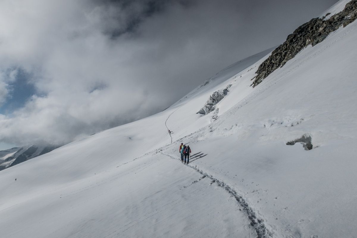 Bergsteigen, Ostalpen, Hochtour, Bernina, Hartmut Ulrich