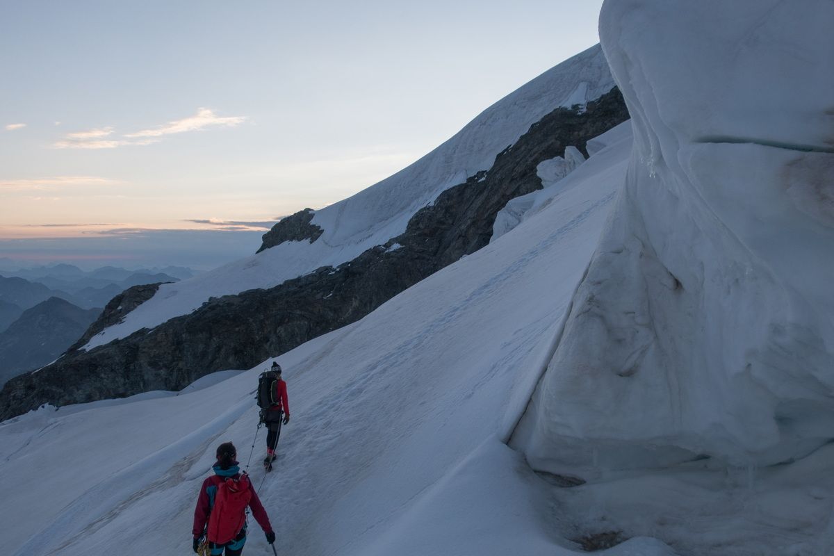 Bergsteigen, Ostalpen, Hochtour, Bernina, Hartmut Ulrich