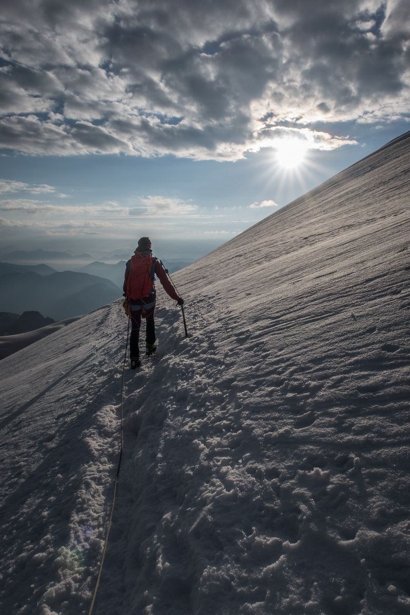 Bergsteigen, Ostalpen, Hochtour, Bernina, Hartmut Ulrich