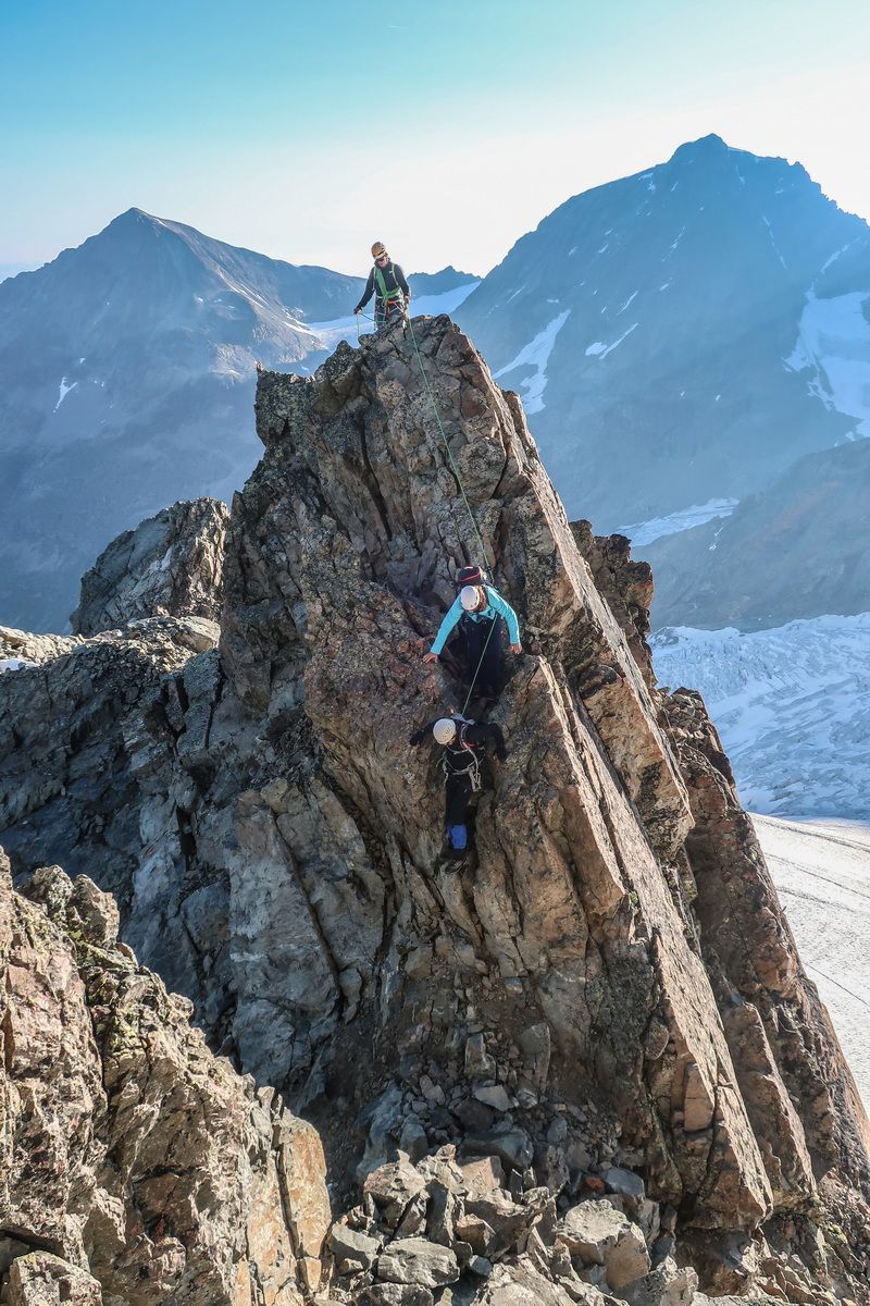Bergsteigen, Ostalpen, Hochtour, Bernina, Hartmut Ulrich
