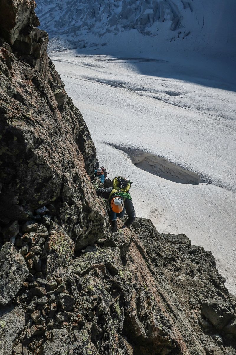 Bergsteigen, Ostalpen, Hochtour, Bernina, Hartmut Ulrich