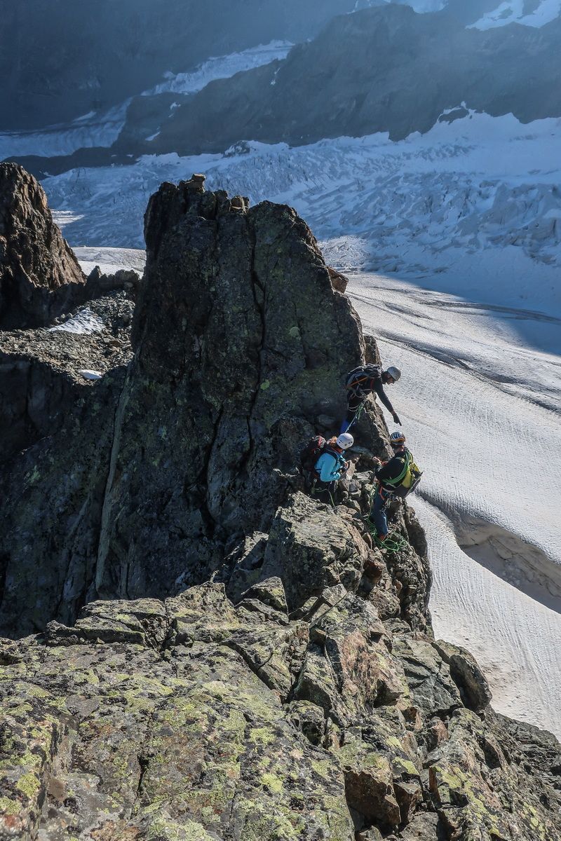 Bergsteigen, Ostalpen, Hochtour, Bernina, Hartmut Ulrich