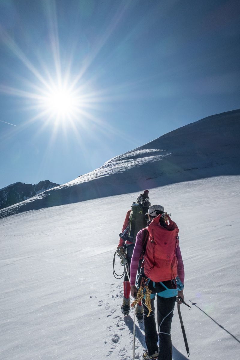 Bergsteigen, Ostalpen, Hochtour, Bernina, Hartmut Ulrich