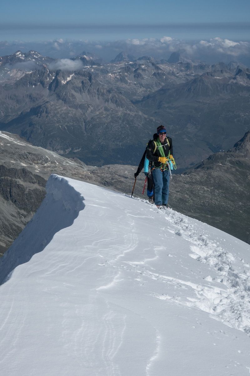 Bergsteigen, Ostalpen, Hochtour, Bernina, Hartmut Ulrich