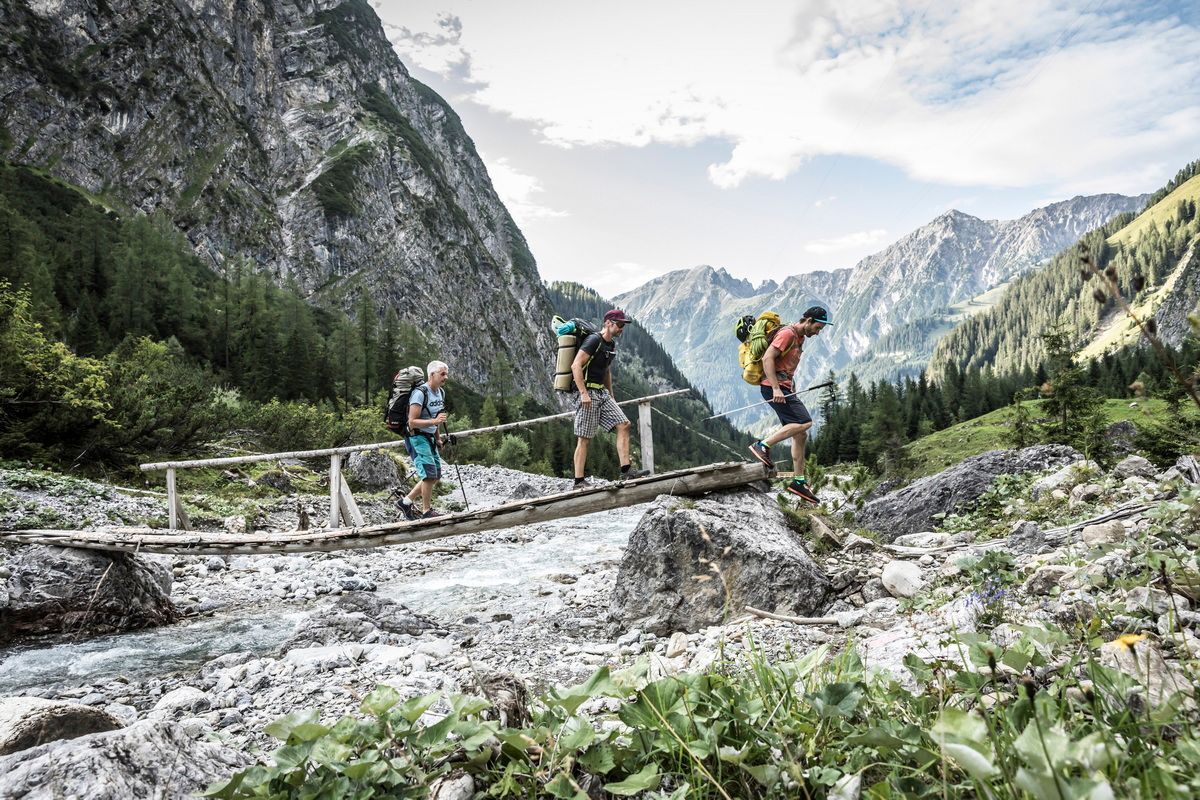 Schreck-Heel, Freispitze, Lechtaler Alpen, Alpinismus, Klettern, Freeclimbing, E-Bike, Fahrrad