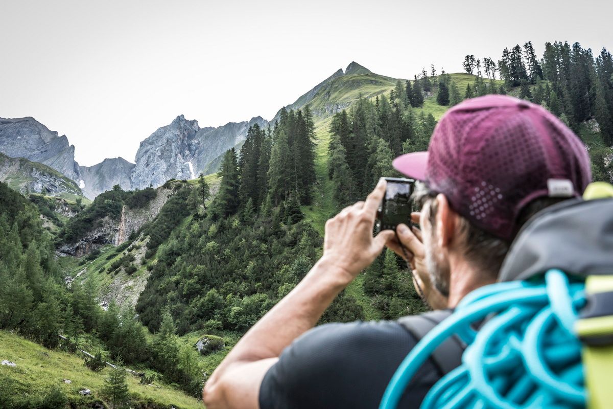 Schreck-Heel, Freispitze, Lechtaler Alpen, Alpinismus, Klettern, Freeclimbing