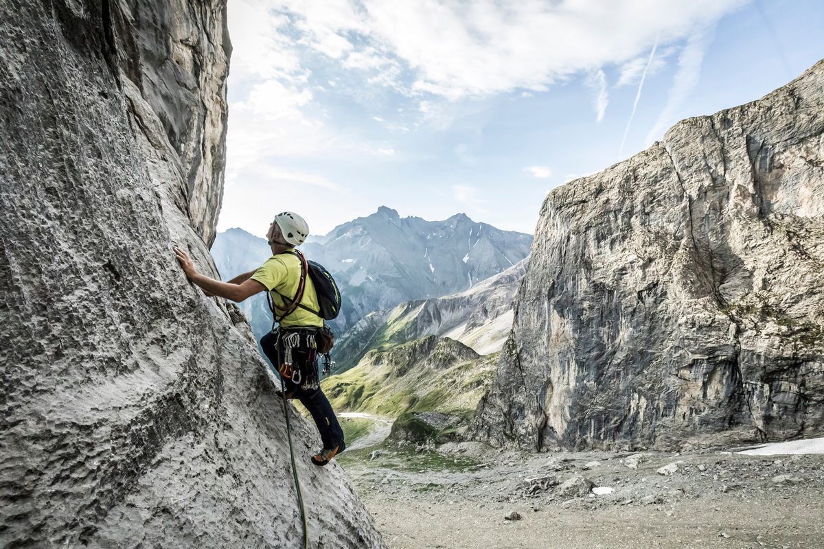 Schreck-Heel, Freispitze, Lechtaler Alpen, Alpinismus, Klettern, Freeclimbing