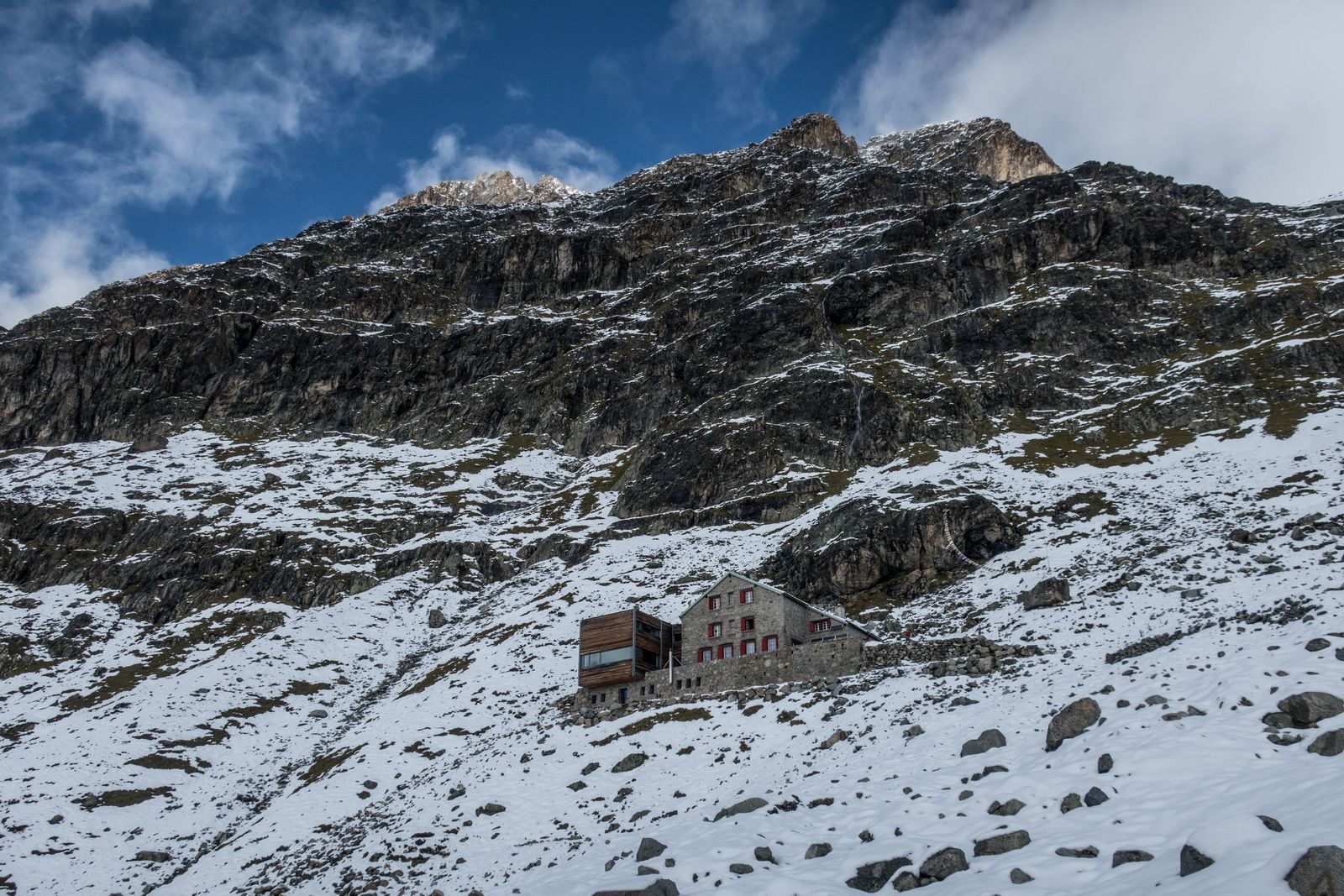 Tschierva-Hütte, Bernina, Biancograt, Hochtour, Bergsteigen