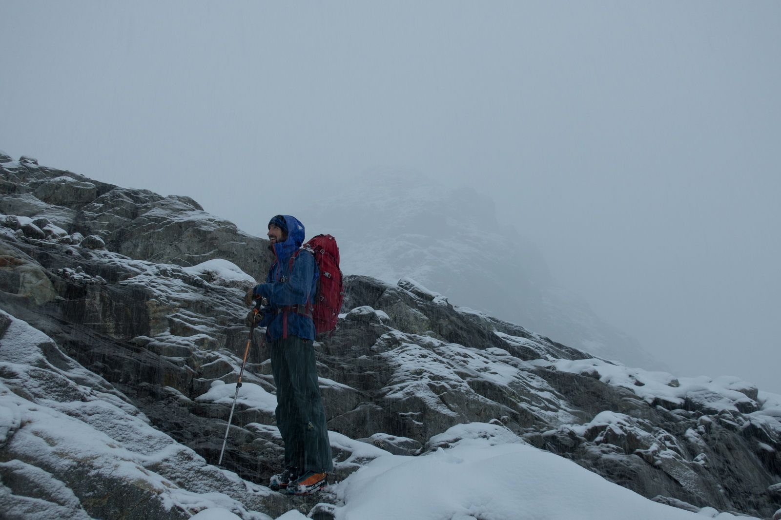 Bernina, Hochtour, Whiteout, Wettersturz, Boval-Scharte