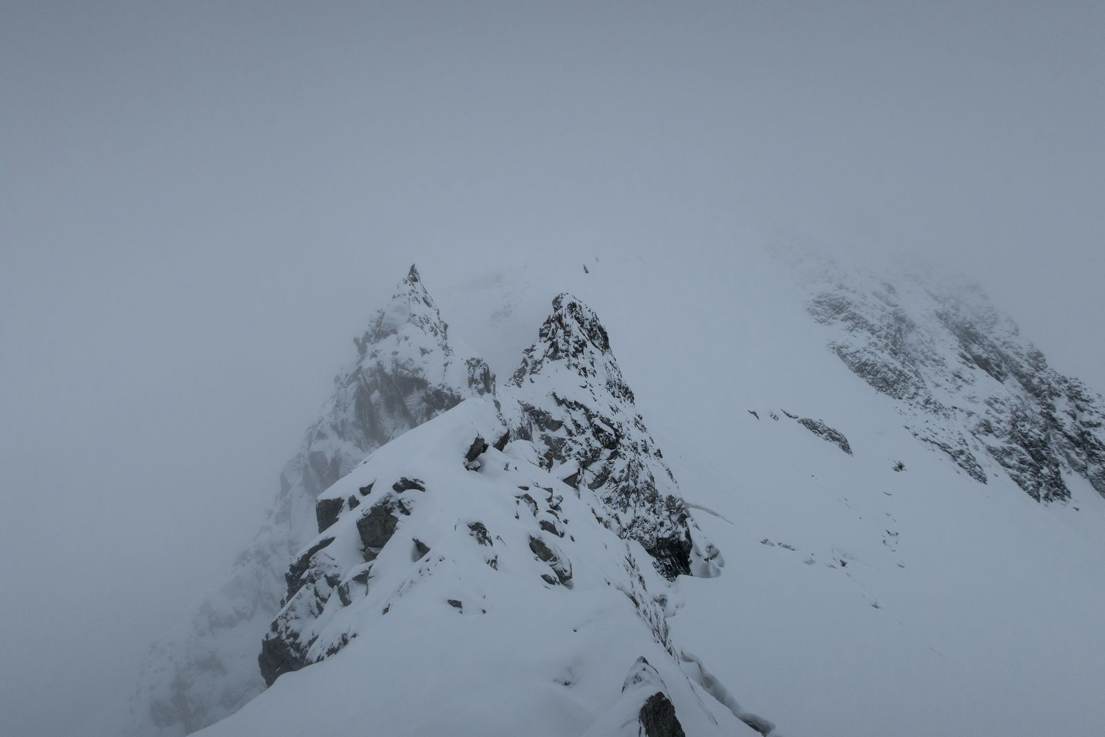 Bernina, Hochtour, Whiteout, Wettersturz, Boval-Scharte