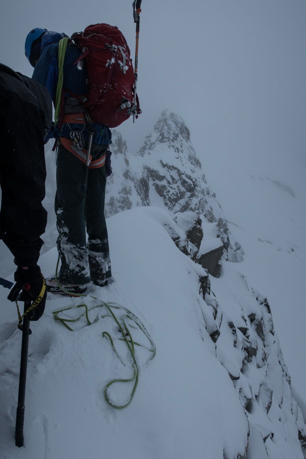 Bernina, Hochtour, Whiteout, Wettersturz, Boval-Scharte