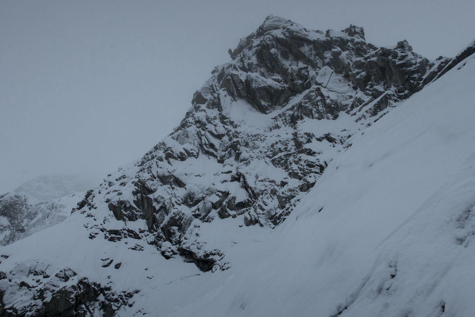 Bernina, Hochtour, Whiteout, Wettersturz, Boval-Scharte