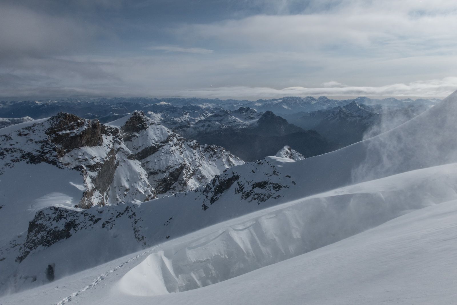 Bergsteigen, Ostalpen, Diavolezza, Piz Palü, Hartmut Ulrich