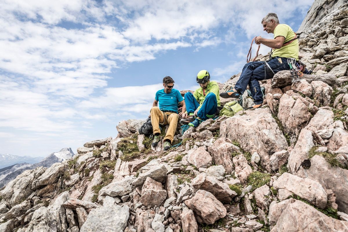 Schreck-Heel, Freispitze, Lechtaler Alpen, Alpinismus, Klettern, Freeclimbing