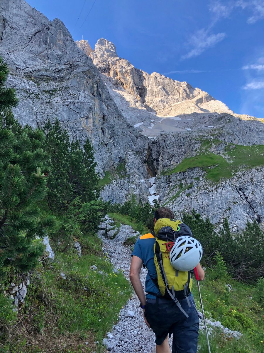 Zugspitze, Klettern, Eisenzeit, Nordwand, Bergtour, Climbing