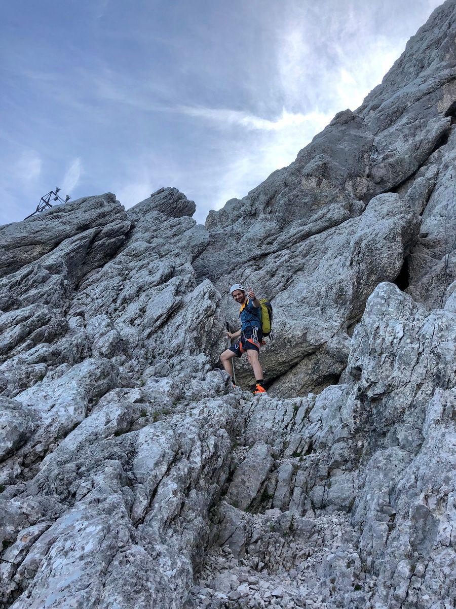 Zugspitze, Klettern, Eisenzeit, Nordwand, Bergtour, Climbing