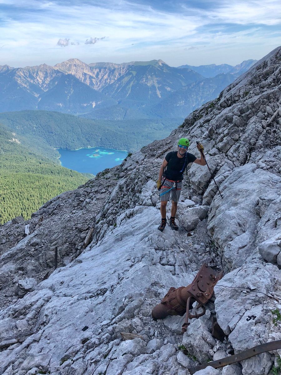 Zugspitze, Klettern, Eisenzeit, Nordwand, Bergtour, Climbing