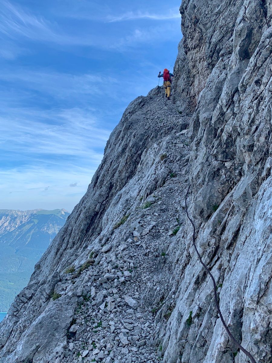 Zugspitze, Klettern, Eisenzeit, Nordwand, Bergtour, Climbing