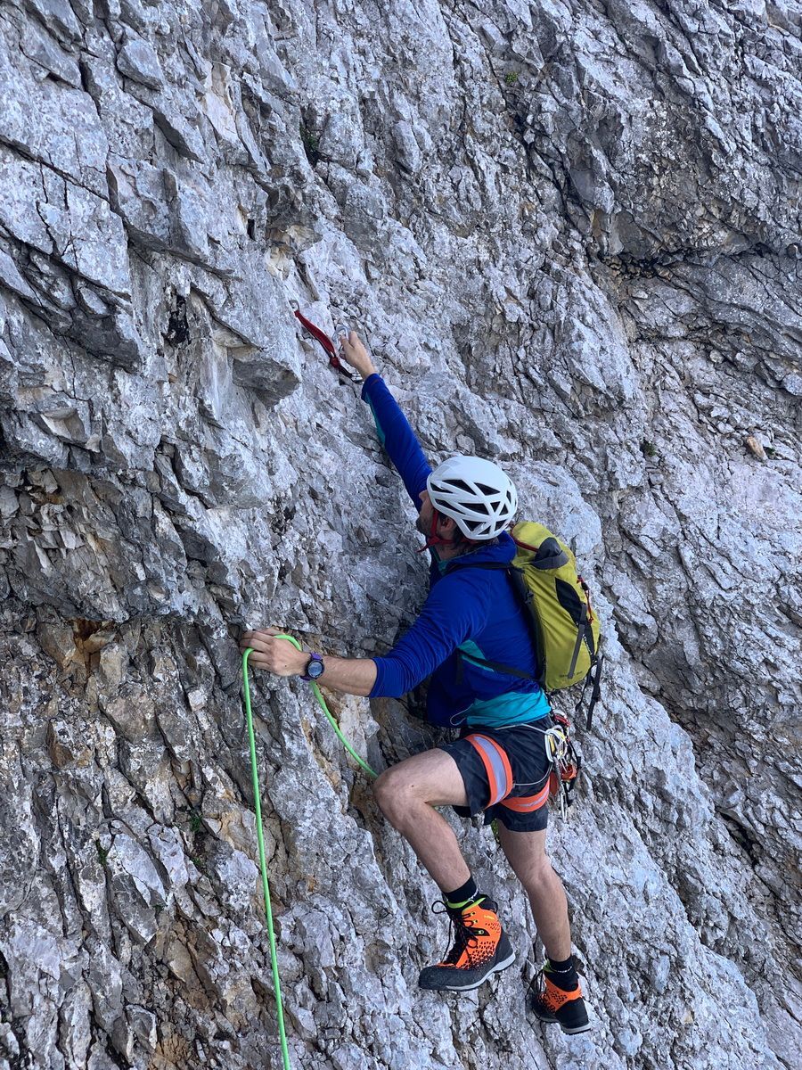 Zugspitze, Klettern, Eisenzeit, Nordwand, Bergtour, Climbing