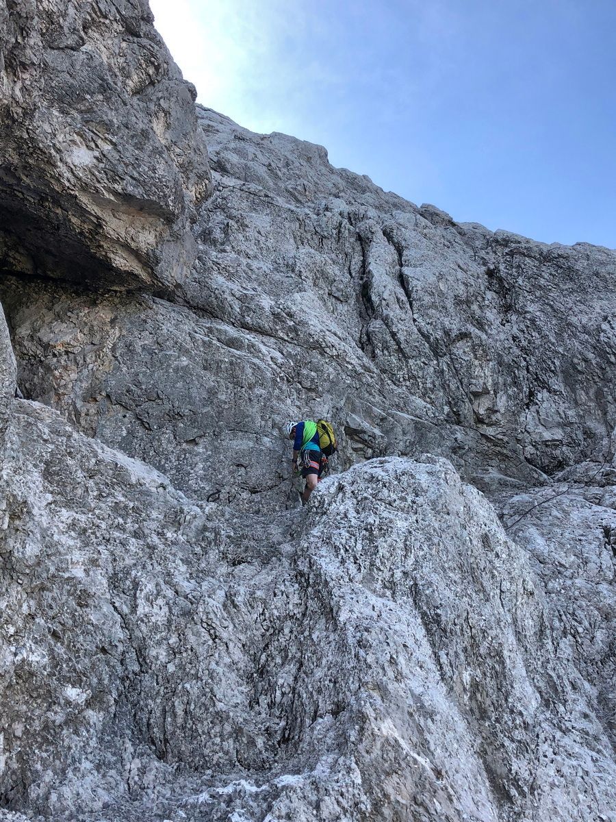 Zugspitze, Klettern, Eisenzeit, Nordwand, Bergtour, Climbing