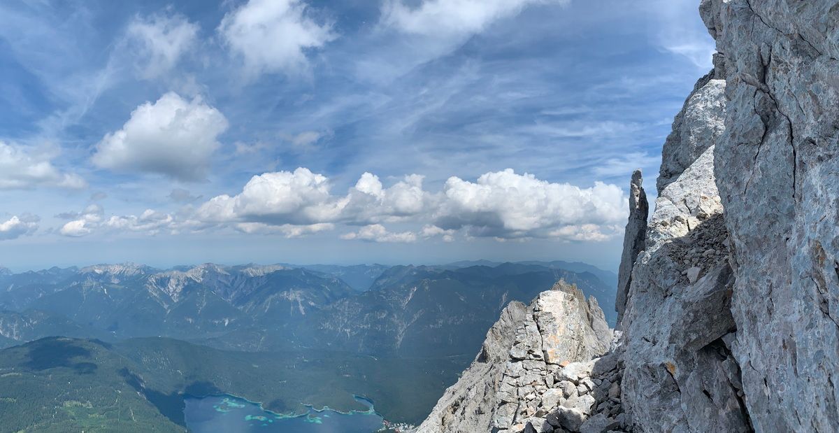 Zugspitze, Klettern, Eisenzeit, Nordwand, Bergtour, Climbing