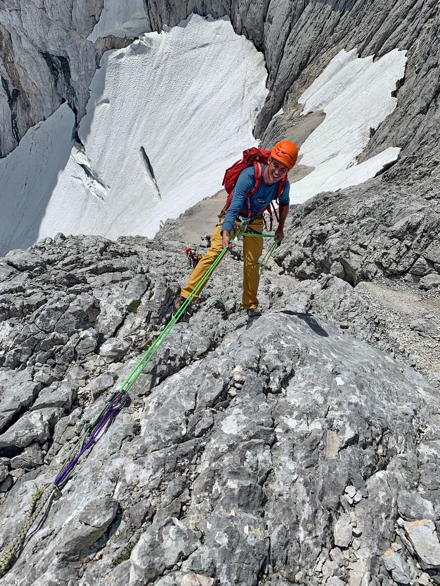 Zugspitze, Klettern, Eisenzeit, Nordwand, Bergtour, Climbing