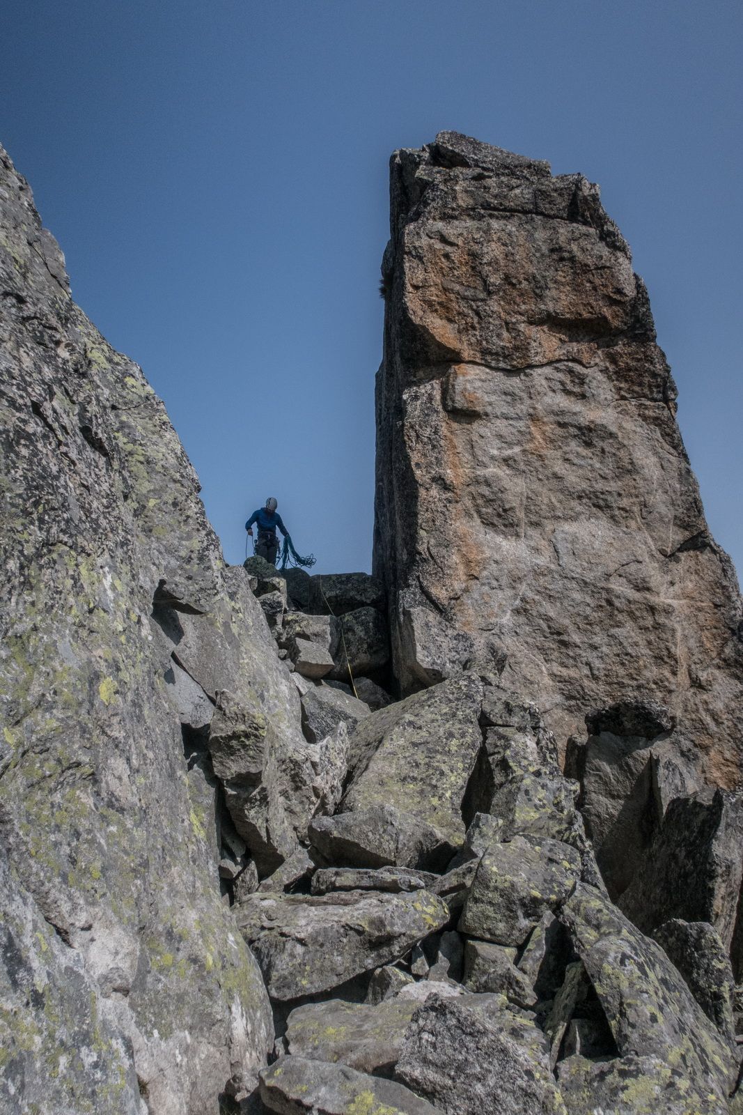 Spazzacaldeira, Albigna, La Fiamma, Bergell, Klettern, Climbing, Bergsteigen, Gaubünden, Felsnadel