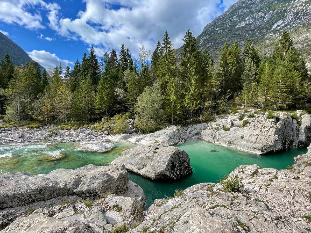 Soca-Schlucht, Triglav Nationalpark